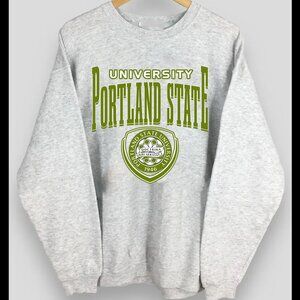 NCAA Portland State University Sweatshirt PSU Vikings Shirt Sweater